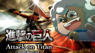 Disarankan untuk mengubahnya menjadi: Attack of the Pleasant Goat, gunakan opsi "Attack on Titan" un