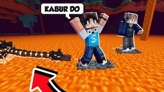 KITA ASIK BERSELANCAR DI ATAS LAVA DI MINECRAFT - SURVIVAL CEBOK #7