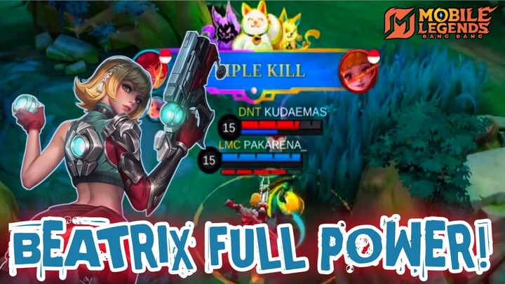 BEATRIX FULL POWER!SENJATA BERGANTI, KILL MENANTI!