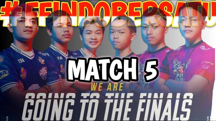 FINAL FFWS 2021 - MATCH 5 || FREEFIRE WORLD SERIES 2021