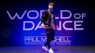 前方高能！乌克兰帅小哥Slavik爆炸控制Freestyle舞蹈！WOD现场表演 World of Dance Las Vegas 2019