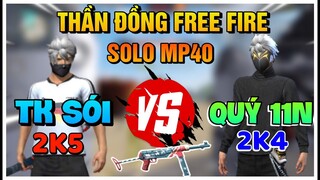 Free Fire | Kèo Solo Với Thần Đồng 80% Headshot Đã Làm Mưa Làm Gió Khẩu Súng MP40