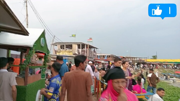 মাওয়া ঘাটের অপূর্ব দৃশ্য