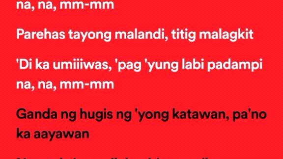 parehas tayo song lyrics