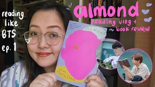 reading like bts ep. 1 | almond by won pyung sohn book review 💜