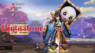 NEW SHIKIGAMI "HIYORIBOU" GAMEPLAY PREVIEW - ONMYOJI ARENA