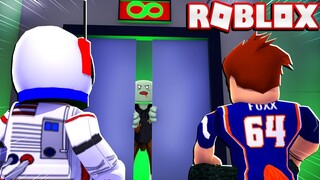 TRAPPED IN AN INFINITE ELEVATOR IN ROBLOX!