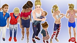 July 4th with 6 Kids SIMS FREEPLAY
