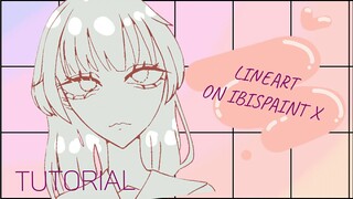 Làm cách nào để lineart trên IbisPaint X [Lồng tiếng] TUTORIAL ヾ(〃^∇^)ﾉ