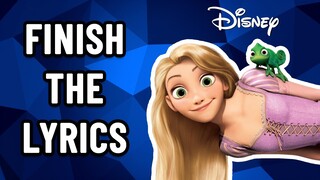 Can You Finish The Lyrics Of These DISNEY Songs ?!