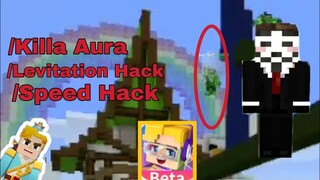 I met a hacker in new bedwars (blockman go blocky mod)