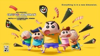 New Dimension! Crayon Shinchan the Movie: Battle of Supernatural Powers ~Flying Sushi~ 2024 SUB INDO