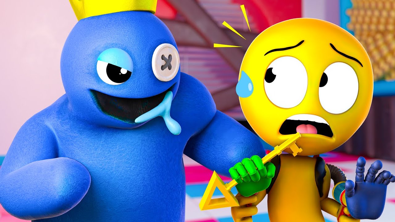BLUE.Exe Have A New FRIEND!? - Roblox Rainbow Friends Animation 