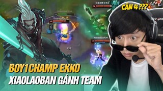 BOY1CHAMP EKKO MÁY CHỦ SIÊU CẤP TRUNG QUỐC XIAOLAOBAN VÀ GAME ĐẤU GÁNH TEAM CỰC KỲ ẤN TƯỢNG