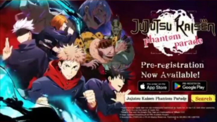 Jujutsu Kaisen Phantom Parade game will be coming soon on November 7, 2024