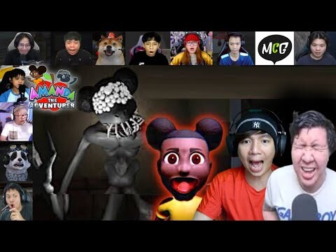 Teriakan Gamer Di Jumpscare Monster Amanda, SEREM BANGET!!! | Amanda The Adventurer Indonesia