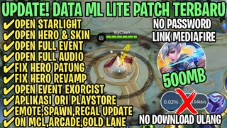 Data ML Lite Full Event 500Mb Terbaru Patch Hero Revamp | ML Lite | Cara Mengatasi Lag & Patah Patah