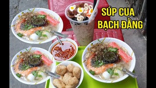 Cực ngon Súp Cua "hẻm" 15k, Milo dầm, ăn vặt trên đường Bạch Đằng Bình Thạnh