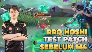 RRQ HOSHI COBA PATCH  BARU SEBELUM M4, AUTO BANTAI!!- MLBB