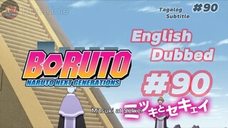 Boruto Episode 90 Tagalog Sub (Blue Hole)
