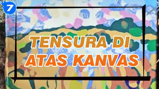 TenSura On Canvas. Zat Lengket. Danau di Ukraina. Lukisan Slime._7