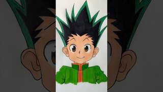 Gon from Hunter x hunter #shorts #hunterxhunter #drawing #animedrawing #trendingshorts