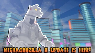 MECHAGODZILLA II UPDATE IS HERE! | MECHA G II Gameplay | Kaiju Universe