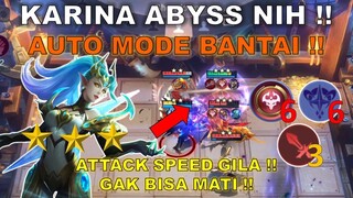 KARINA ABYSS ATTACK SPEEDNYA GILA BANGET !! GINI CARA MAINNYA !! 1 VS 10 JUGA GAK BAKAL KALAH !!