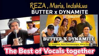 BUTTER x DYNAMITE -  Indahkus, Reza Darmawangsa, Maria Eka ft. Fivein   REACTION