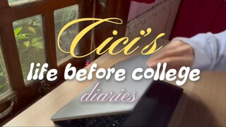 Cici’s life before college diaries (my first project in cs50)