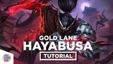 Mobile Legends: How to play Gold Lane Hayabusa!
