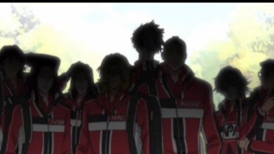 No regrets, no kneeling, no retreat, no fear [The Prince of Tennis / High School Student][Posha]