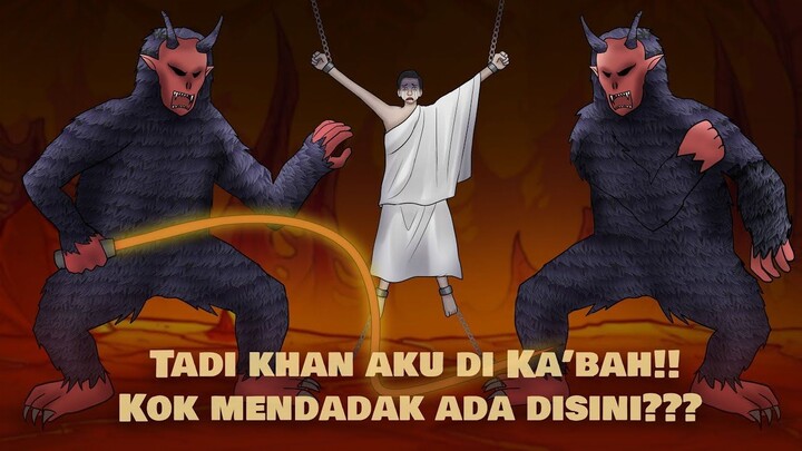 Haji Jual Agama Berujung Siksa Neraka #HORORMISTERI  Animasi Horror, Kartun Hantu