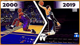 NBA SLAM DUNK CONTEST Winners ratings in NBA 2K games