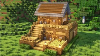 [Minecraft] Hướng dẫn xây dựng: nhanh chóng xây dựng một cabin sinh tồn hoàn hảo