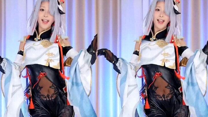 【鱼子酱】《俄罗斯转盘》申鹤限定 直播跳舞录屏