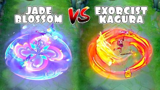 Kagura Jade Blossom VS Exorcist Skin Comparison