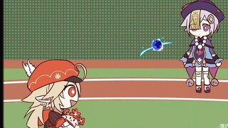 [ เก็นชินโอมแพกต์ animation] おてんば Wild Ball Girl - Mond VS Liyue
