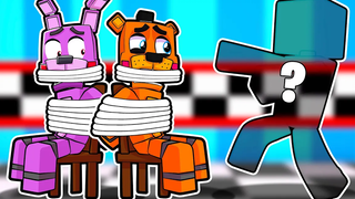 ฮีโร่ลึกลับช่วยชีวิต Freddy Fazbear Minecraft Five Nights ที่ FNAF Roleplay ของ Freddy