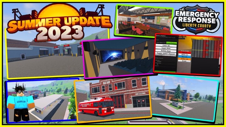 New ERLC SUMMER UPDATE #1! (POLICE STATION, FIRE STATION + MORE)