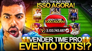 PERIGO! 🔴 VENDER TODO O TIME PRA NO TOTS PRA NÃO PERDER COINS!? 😱 - FC MOBILE 2024