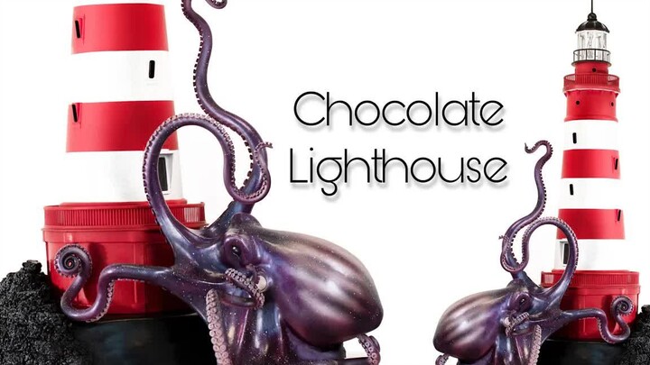 【Master Pencuci Mulut Prancis Amaury Guichon】 Gurita Raksasa Cokelat dan Mercusuar