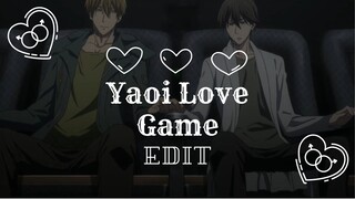 Dakaretai Otoko 1 i ni Odosarete Imasu-Love Game Edit [YAOI ALERT]