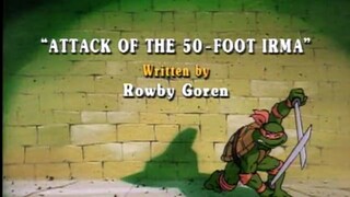 Teenage Mutant Ninja Turtles (1987) Episode 21 Attack of the 50-Foot Irma