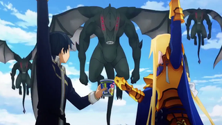 โฆษณาบะหมี่คัพกึ่งสำเร็จรูปSword Art Onlineพากย์ไทย