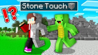 Mikey Has A STONE TOUCH in Minecraft - Maizen