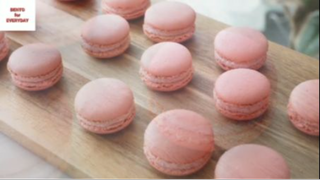 Vietnamese cooking : Strawberry macarons 1 #monViet