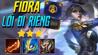 (ĐTCL) GIÁO ÁN LỐI ĐI RIÊNG FIORA 3 SAO 1VS9 CỰC MÃN NHÃN! HỦY DIỆT BÀI RÁC AKALI! TFT MÙA 6 | iLoda