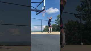 This hurt a lot 😂 #dunked #basketball #slamdunk #basketballshorts #dunk #viral