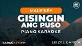 Gisingin Ang Puso - Liezel Garcia (Male Key - Piano Karaoke)